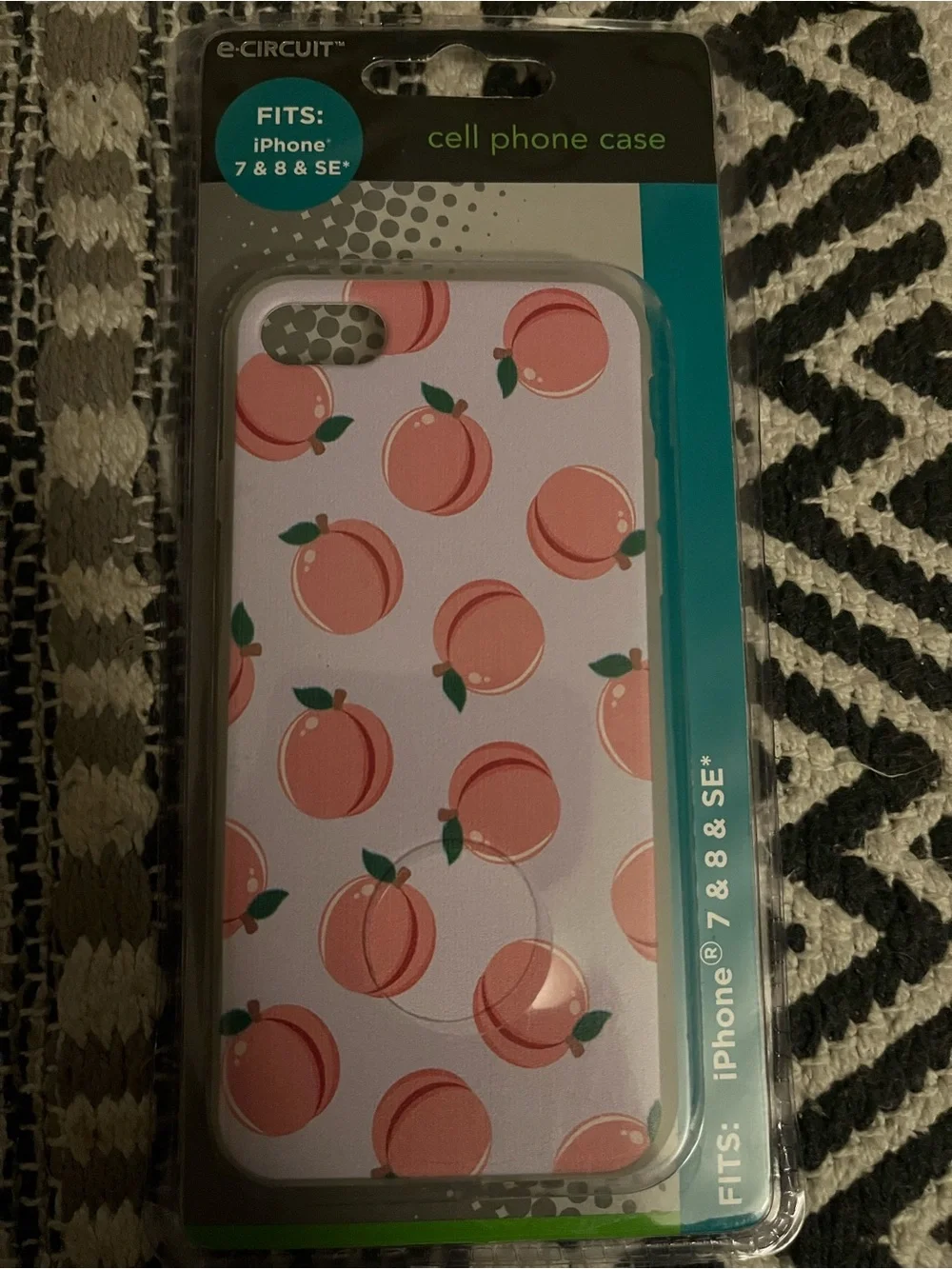Pink Peach Pattern iPhone Case for iPhone 6/6s/7/8/SE